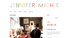 Desktop Screenshot of jennifermichie.com